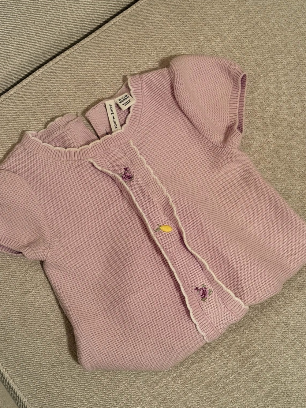 Classic Pink Knit Baby Cardigan - Jane & Jack